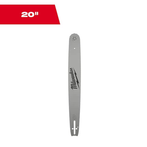 Milwaukee 20 in. Chainsaw Bar Guide with 325 in. Pitch, and .050 in. Gauge
