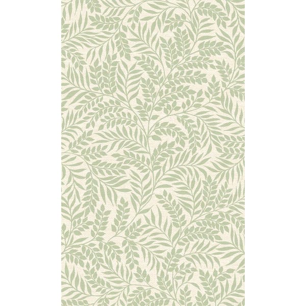 Walls Republic Sage Trailing Minimalist Leaves Tropical Printed Non-Woven Paper Non Pasted Textured Wallpaper 57 Sq. Ft.