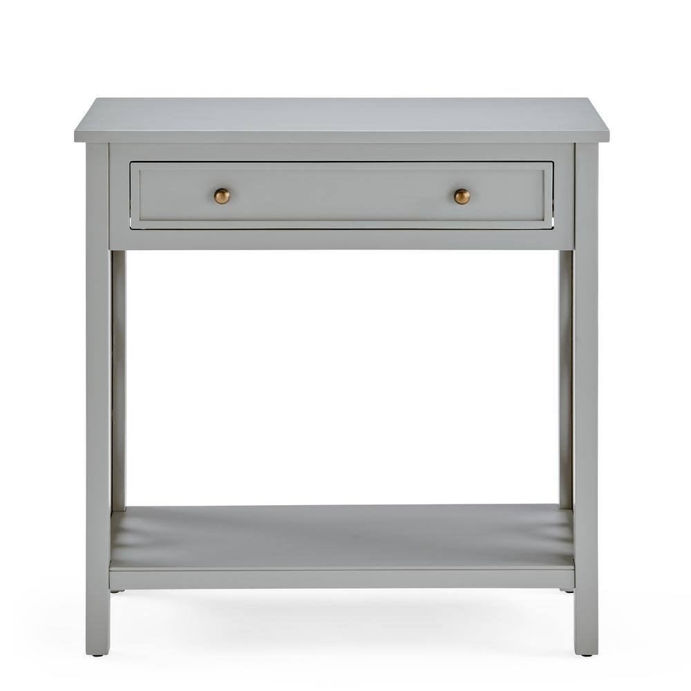 Coventry Gray Pine Wood 3-Piece Accent Table Set