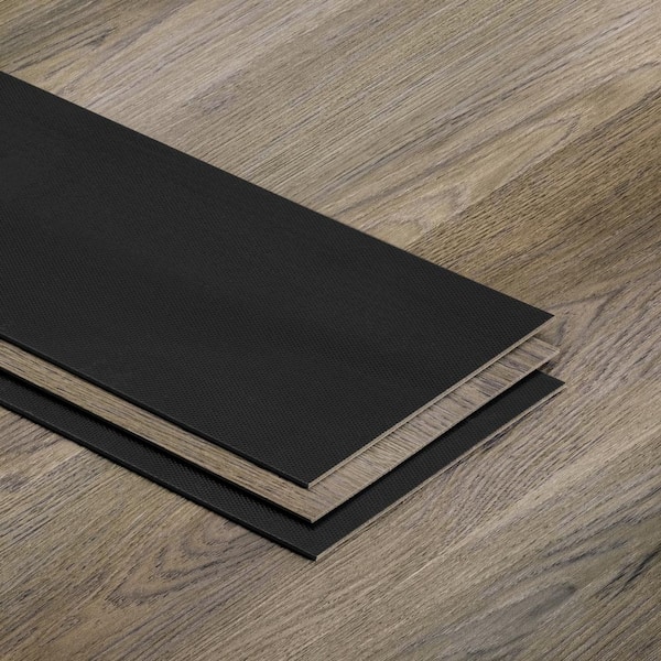Lucida USA (Sample) PresCore Umber Brown Wood Look 12-mil Waterproof Glue Down Vinyl Tile