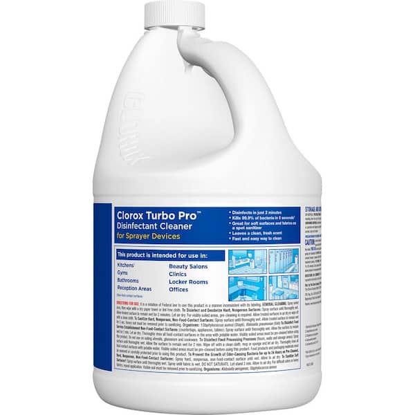 Clorox Turbo Disinfectant 64 oz - Bleach Free, In Store Pick Up