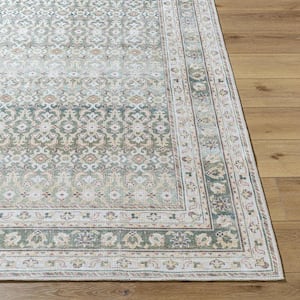 Our PNW Home Rainier Green Traditional 3 ft. x 5 ft. Indoor Area Rug
