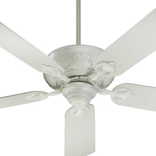 Chateaux 52 in. Indoor Studio White Ceiling Fan Ceiling Fans