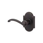 Kwikset Pembroke Venetian Bronze Right-Handed Half-Dummy Door Lever ...