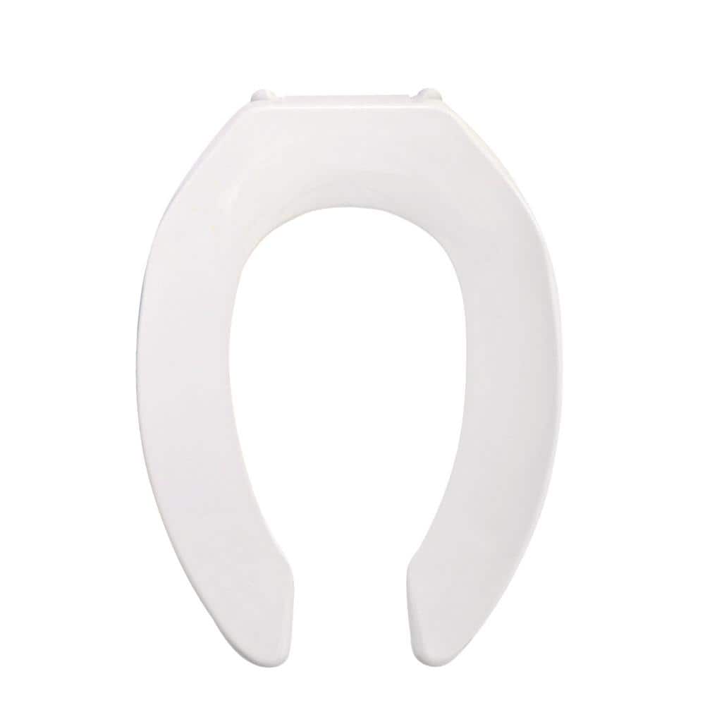 Commercial Toilet Seat with Check Hinges and Easy Removal in White Molded Plastic, Standard Size Fit price history on PriceWatchPro