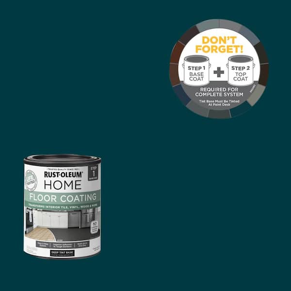 1 qt. Emerald Green Interior Floor Base Coating