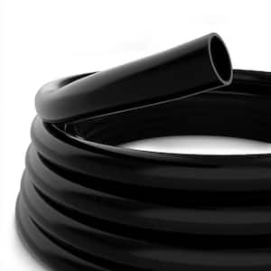 1-1/4 in. I.D. x 1-1/2 in. O.D. x 50 ft. Black Flexible Vinyl Tubing for Koi Ponds, AC, Pump Discharge and More