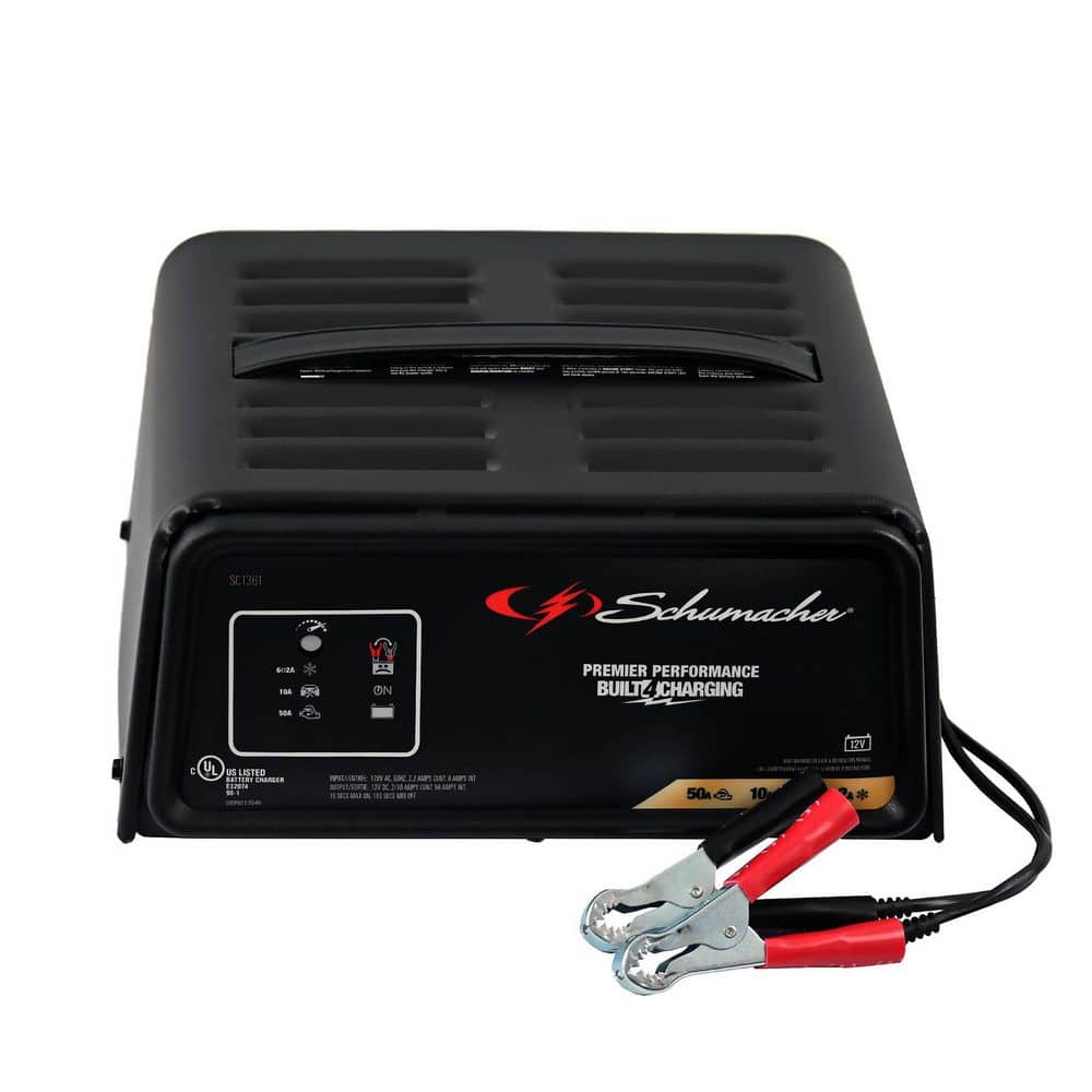 UPC 026666813617 product image for Automotive 12 Volt 50 Amp Fully Automatic Battery Charger and Engine Starter | upcitemdb.com