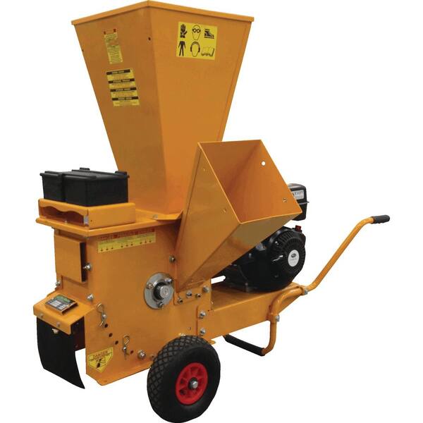 EcoChip 3 in. 270 cc Gas Powered Commercial-Duty Chipper