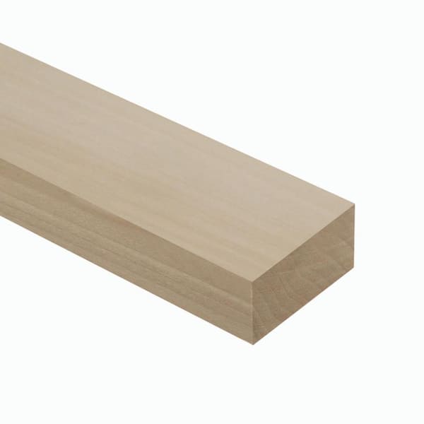 1 in. x 4 in. x Random Length Poplar Board