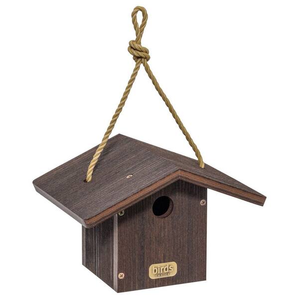 BIRDS choice Wren House Spruce Creek Collection in Brazilian Walnut Recycled Plastic