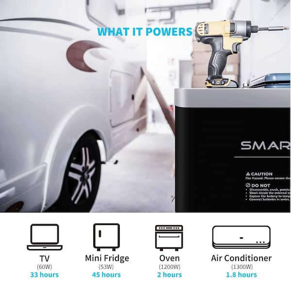 Smart Lithium Iron Phosphate Battery 48V 50Ah Built In BMS Bluetooth