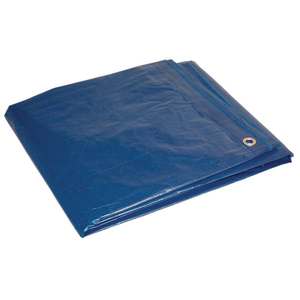 Dry Top 12 ft. W x 24 ft. L Medium Duty Polyethylene Tarp Blue