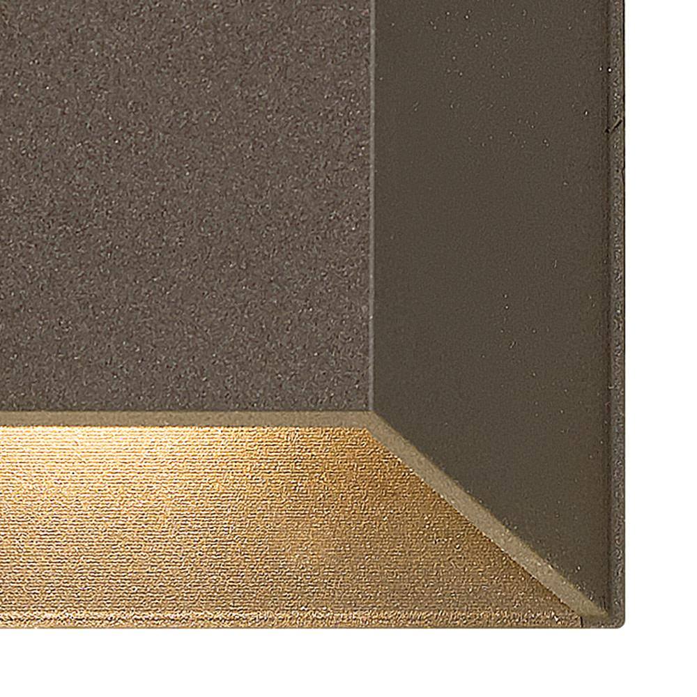 Sleek Bronze Nuvi LED Square Deck and Step Light