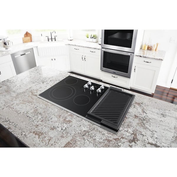 Maytag 36 In Radiant Electric Cooktop, Countertop Gas Stove With Grills