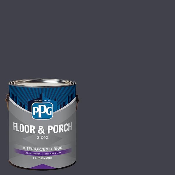 PPG 1 gal. PPG10137 Napoleon Satin Interior/Exterior Floor and Porch