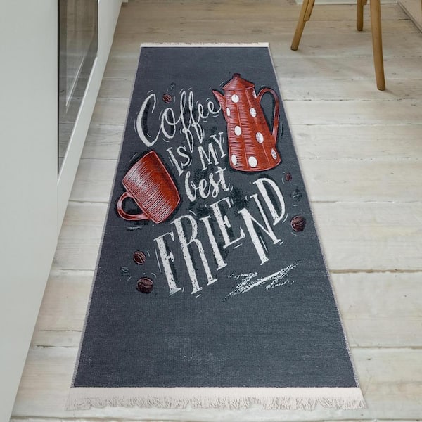 Sunlit Set of 2 Anti Fatigue Kitchen Floor Mat, Non Slip