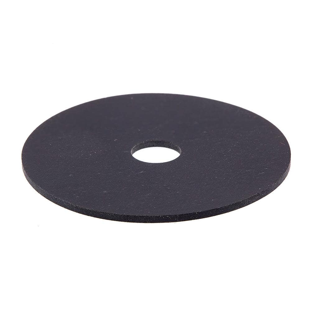 Prime-Line 3/8 in. x 2 in. O.D. Black Neoprene Fender Washers (10-Pack)