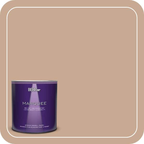 BEHR MARQUEE 1 qt. #ECC-42-1 Fox Hill Eggshell Enamel Interior Paint & Primer