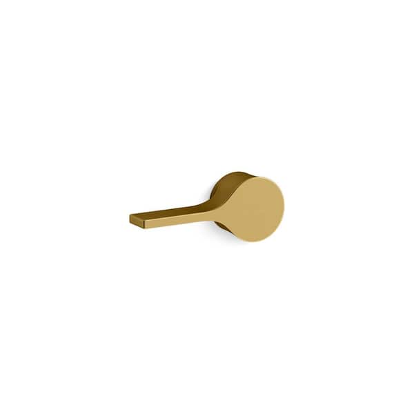 KOHLER Dual-Flush Trip Lever Left-Hand, Vibrant Titanium