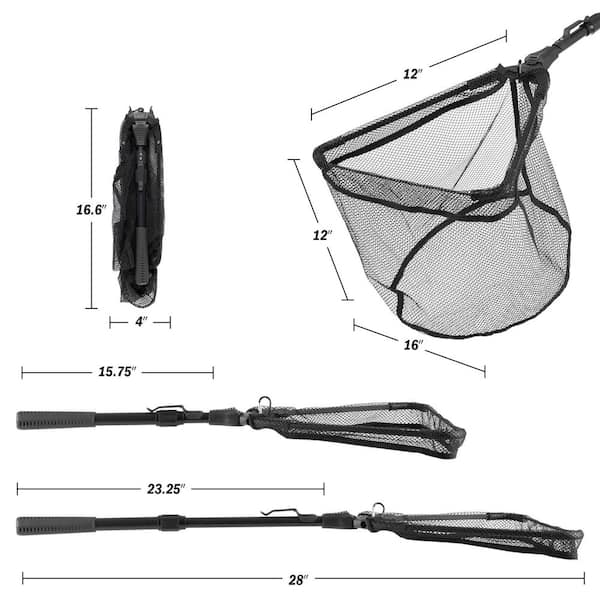 Wakeman Outdoors 28in Collapsible Fishing Net