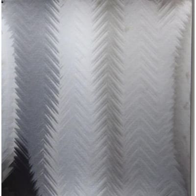 36 in. W x 30 in. H Stainless Steel Illusion Backsplash