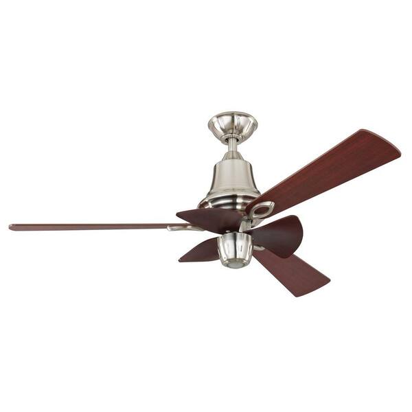 Hampton Bay Cohutta 52 in. Brushed Nickel Ceiling Fan