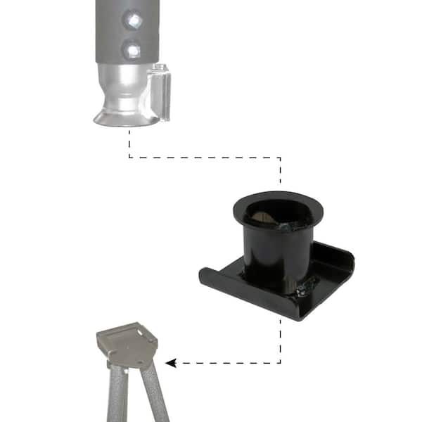 Kingpin Gooseneck Adapter – Converts Tripod FASTJACK for Gooseneck Trailers – Use with 25066 Weekender and 21100000