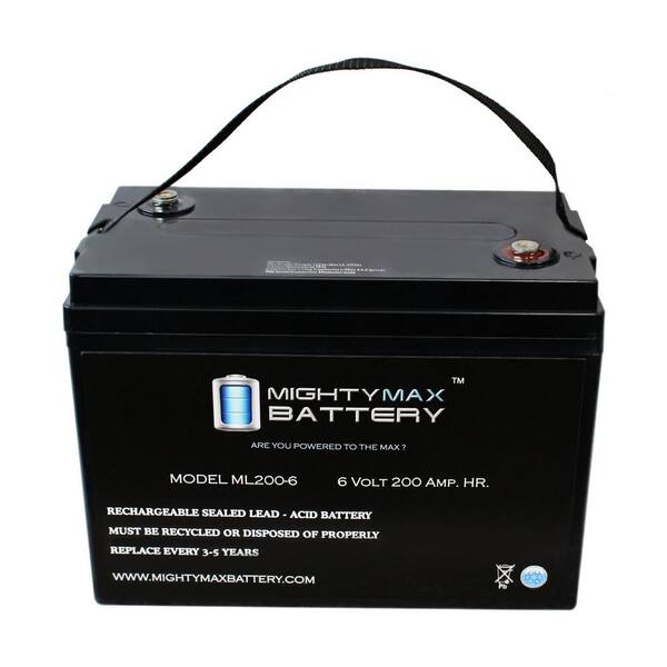 Interstate 6 Volt Golf Cart Battery