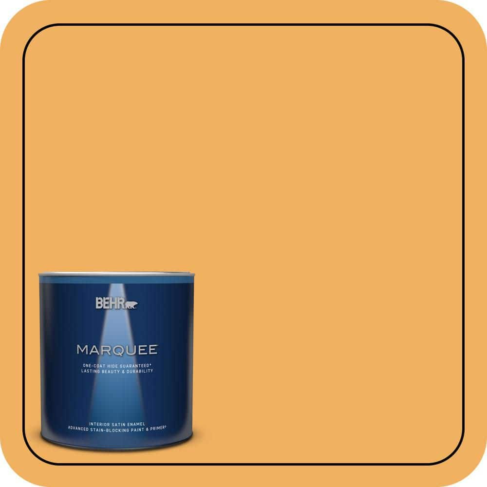 1 qt. #PMD-74 Sweet Honey Satin Enamel Interior Paint & Primer price history on PriceWatchPro