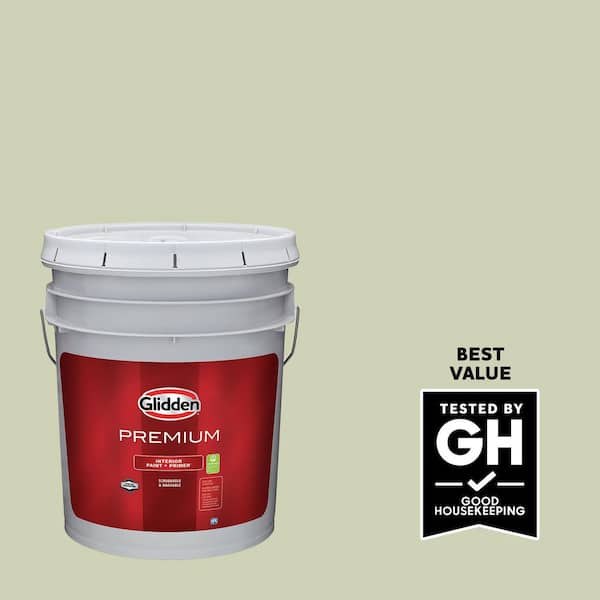 Glidden Premium 5 gal. PPG1122-3 Pickling Spice Flat Interior Paint