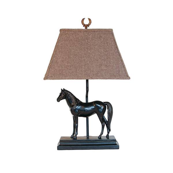 Homestyle 24 in. Black Novelty Lamp