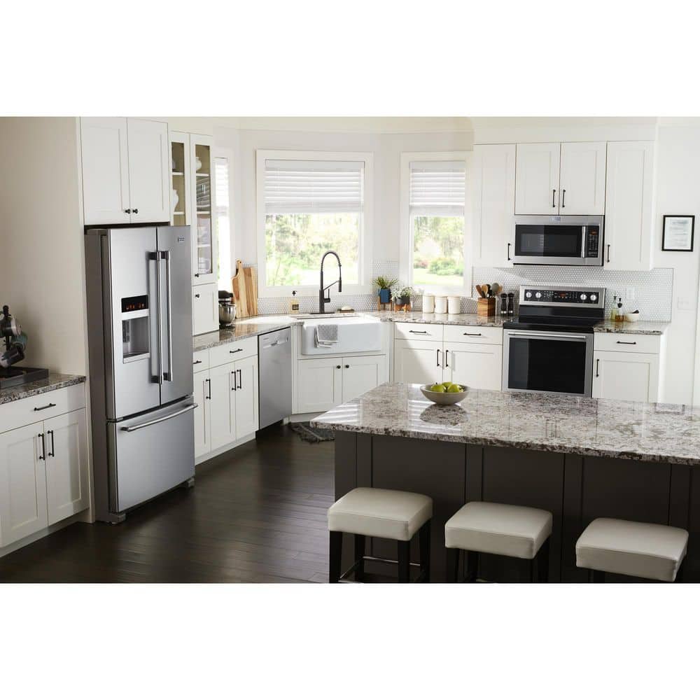 Top Control Stainless Steel Energy Star Dishwasher with Dual Power Filtration