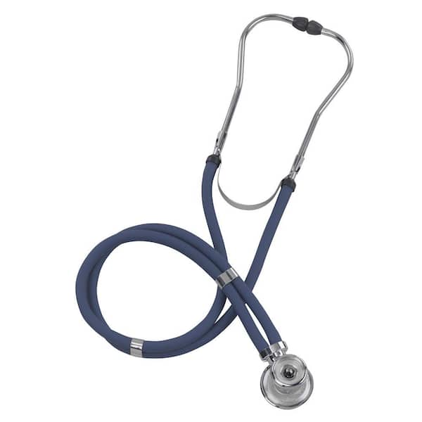 Unbranded Legacy Sprague Rappaport-Type Stethoscope for Adults in Navy