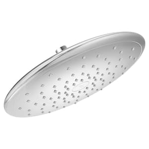 Spectra+ 1-Spray Patterns 11 in. Single Wall Mount Fixed Shower Head in Polished Chrome