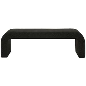 Caralynn Black Entryway Bench 62.4 in.