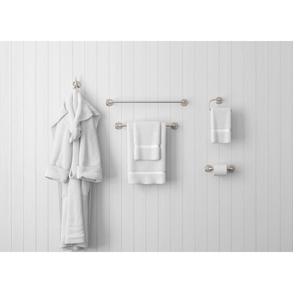 Spot Defense Brushed Nickel Toilet Paper Holder