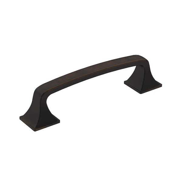 Ville 3-3/4 in. (96mm) Traditional Oil-Rubbed Bronze Arch Cabinet Pull