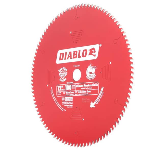 Diablo 12 In X 100 Tooth Ultimate, Diablo Table Saw Blade 100