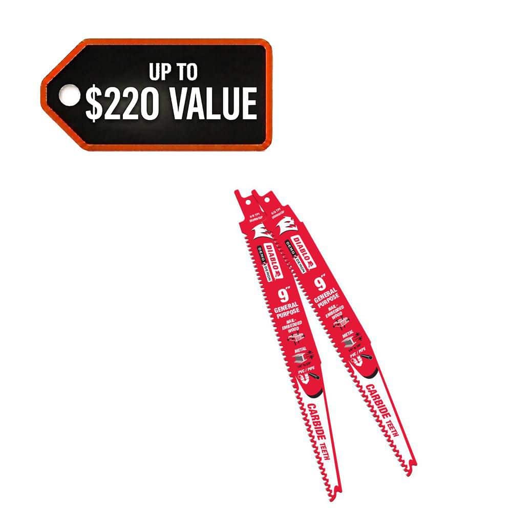 DIABLO 9 in. 9 TPI Demo Demon Carbide General Purpose