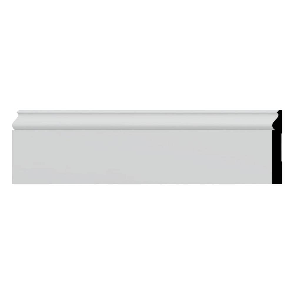 Ekena Millwork WM163 0.56 in. D x 5.25 in. W x 96 in. L Wood ...