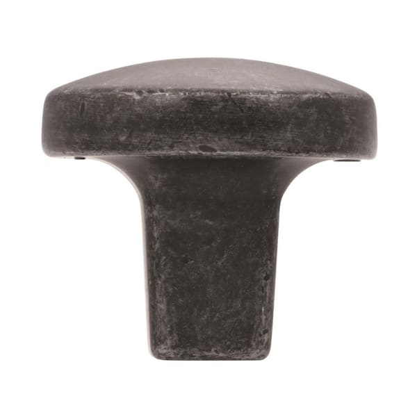 Forgings 1-1/4 in. (32mm) Classic Wrought Iron Round Cabinet Knob