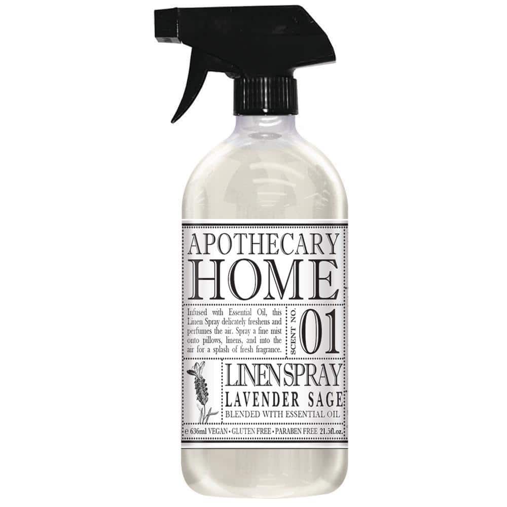 Home and Body Company Apothecary Home 21.5 fl. oz. Lavender Sage Air  Freshener Spray 01HOAPLSLAVS - The Home Depot