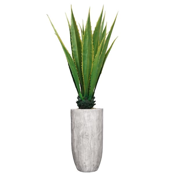 Vintage Home Vintage Home Artificial 68 in. High Artificial Faux Agave With Fiberstone Planter For Home Decor