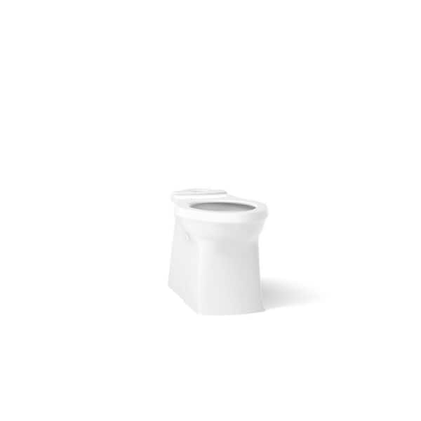 Corbelle 16.5 in. Skirted Elongated Toilet Bowl Only in White