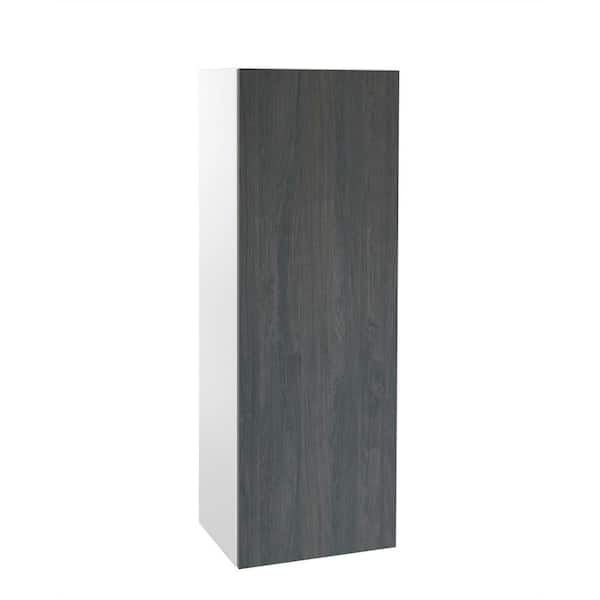 Cambridge Quick Assemble Modern Style, Carbon Marine 12 x 30 in. Wall Kitchen Cabinet (12 in. W x 12 D x 30 in. H)
