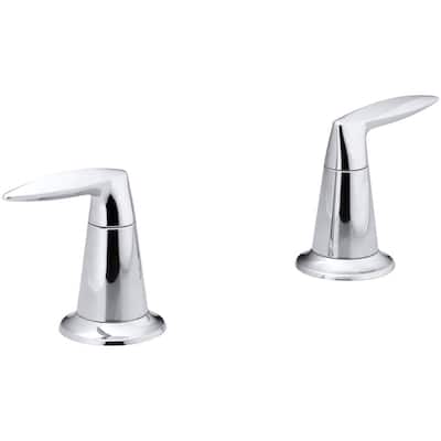 Kohler Alteo 8 In Widespread 2 Handle Mid Arc Water Saving Bathroom Faucet In Polished Chrome K 45102 4 Cp The Home Depot
