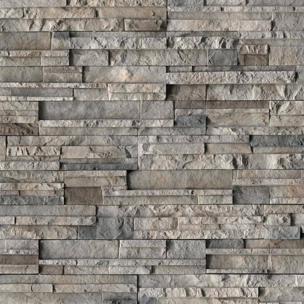 MSI Terrana Ashbury Shadow 4 in. x 20 in. Natural Finish Cement