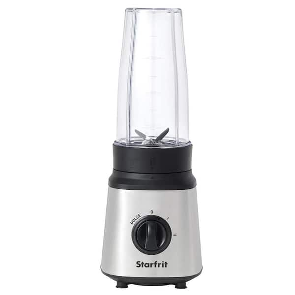 Starfrit 28 Oz. 3-Speed Black Stainless Steel Personal Blender 024329 ...