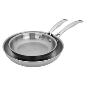 CLAD H3 Stainless Steel Frying Pan Set, 2-pc